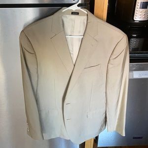 J Ferrar, tan blazer, 42R